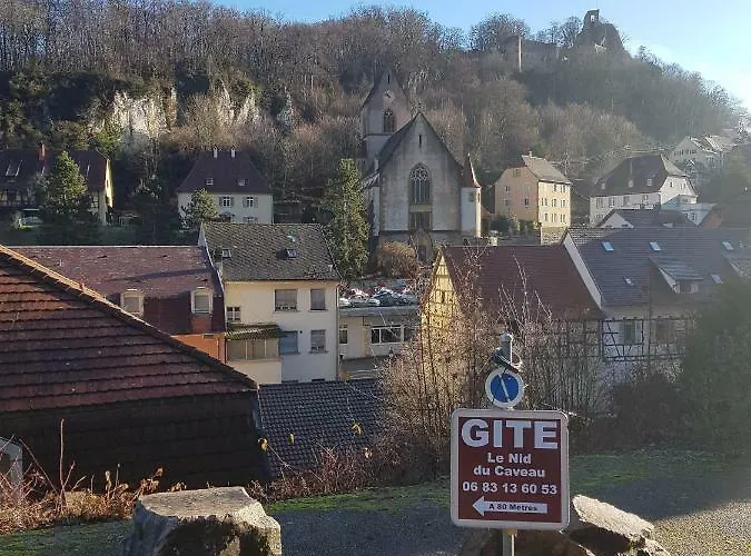 Prázdninový dům Le Nid Du Caveau Ferrette